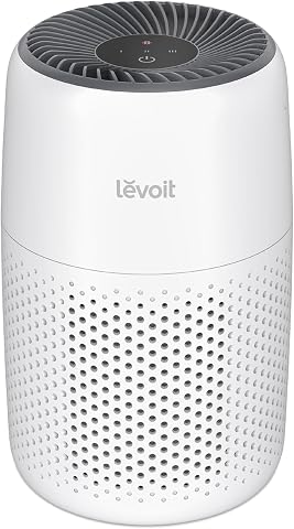 Levoit Air Purifier for Bedroom, Home, Dorm, AHAM Verified, 3-in-1 Filter with Aroma Pad, Filters Smoke, Allergens, Pet Dander, O…