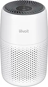 LEVOIT Purificador de ar para quarto doméstico, filtro de ar HEPA ultra silencioso com esponja de fragrância e 3 velocidades para dormir melhor, alergias, poeira, odor, animais de estimação, fumaça,