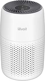 LEVOIT Purificador de ar para quarto doméstico, filtro de ar HEPA ultra silencioso com esponja de fragrância e 3 velocidades para dormir melhor, alergias, poeira, odor, animais de estimação, fumaça,