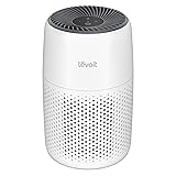 LEVOIT Air Purifiers for Bedroom Home Dorm, AHAM VERIFIED, 3-in-1 Filter Claener with Fragrance Sponge, Portable Filters Smoke, Allergens, Pet Dander, Odor, Dust, Office, Desktop, Core Mini-P, White White Core Mini