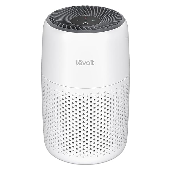LEVOIT Air Purifiers for Bedroom Home Dorm, 3-in-1 Filter Cleaner with Fragrance Sponge for Better Sleep, Filters Smoke, Allergies, Pet Dander, Odor, Dust, Office, Desktop, Core Mini-P, White