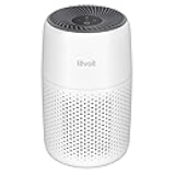 LEVOIT Air Purifiers for Bedroom Home Dorm, 3-in-1 Filter Cleaner with Fragrance Sponge for Better Sleep, Filters Smoke, Allergies, Pet Dander, Odor, Dust, Office, Desktop, Core Mini-P, White
