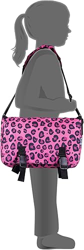 Miniatura 7 de Wildkin Jumpstart Bolso de mensajero, Leopardo rosa, talla única , Pink Leopard