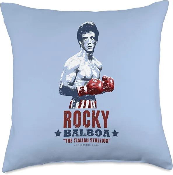 Rocky Balboa Throw Pillow