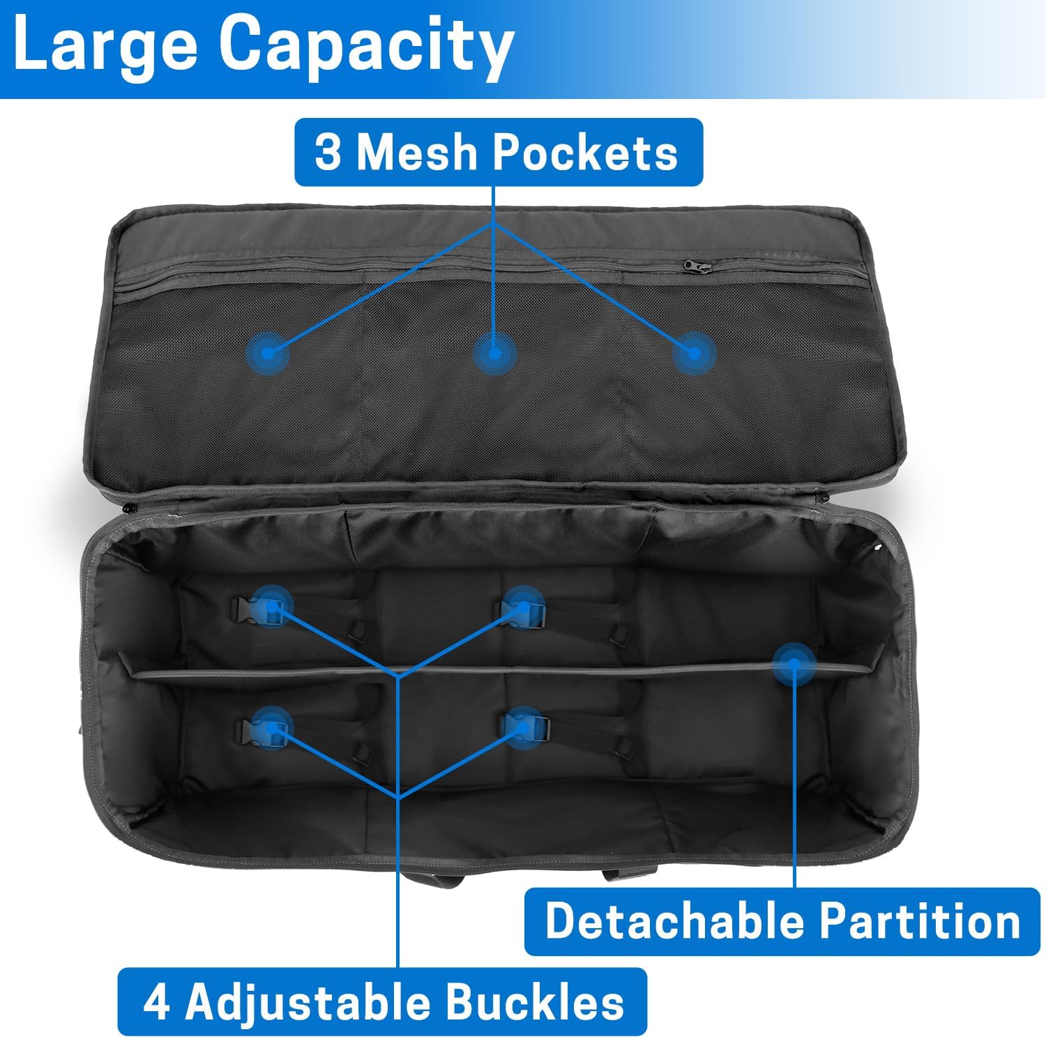 VISEMAN Teleskoptasche 76,2 cm, gepolsterte Teleskoptasche mit verstellbarem Schultergurt, Tragetasche für Celestron-Teleskop, Aufbewahrungsstativ und Zubehör