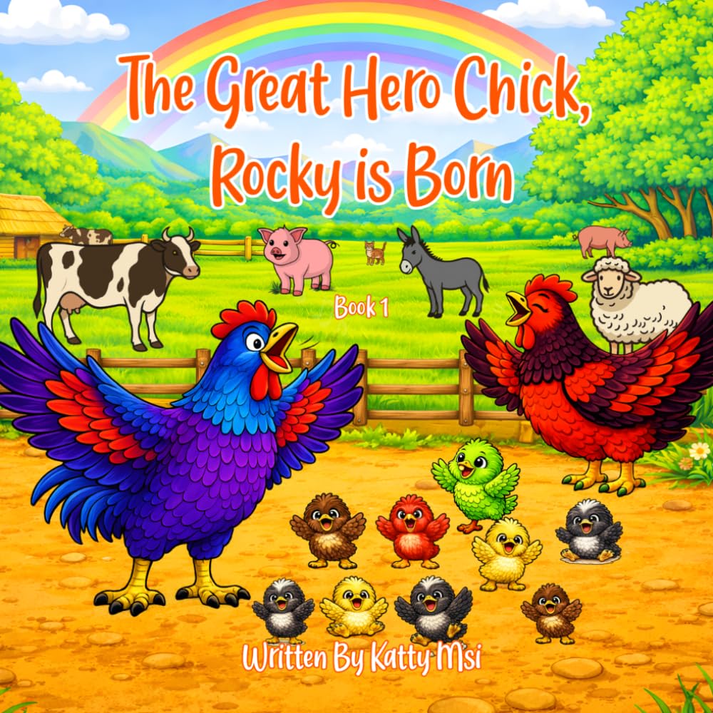 The Great Hero Chick, Rocky Is Born: Farm Adventure About Courage, Family, and New Beginnings (Rocky the Great Hero)