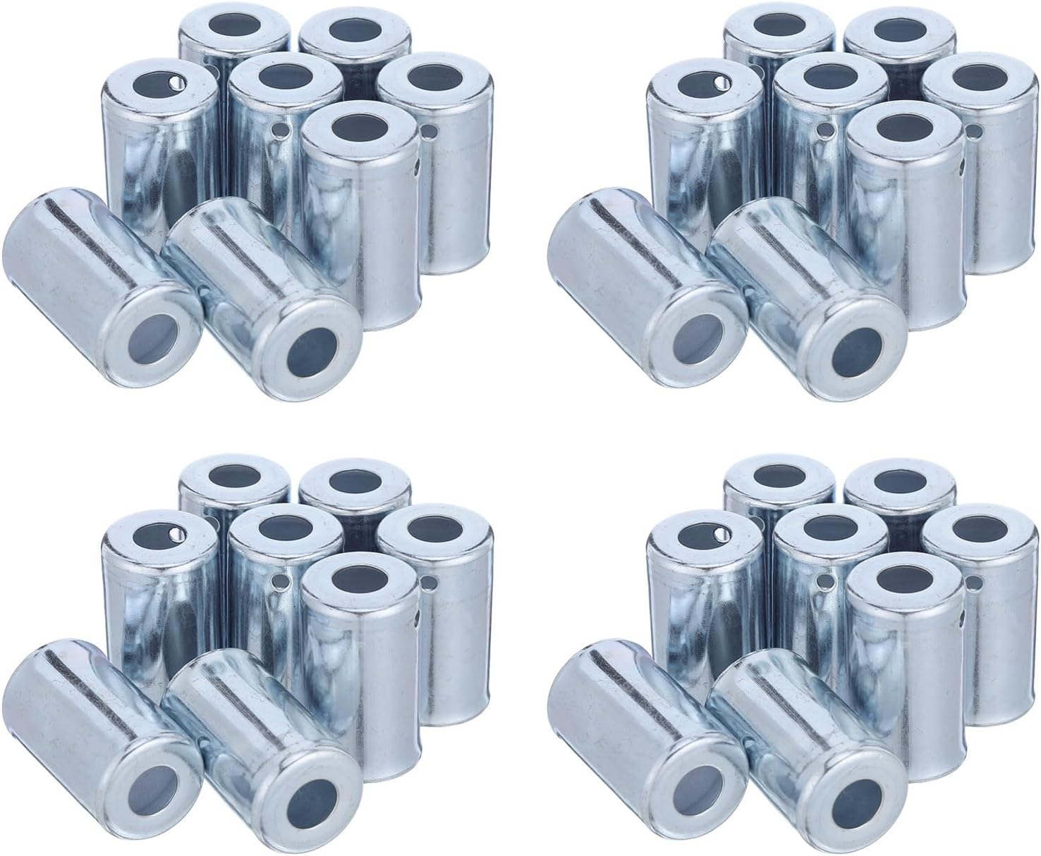 50pcs #6 Iron Ac Hose Ferrules for Hydraulic Hoses