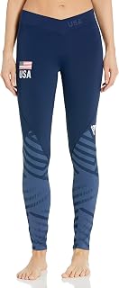 adidas Women's USA Volleyball Alphaskin Long Tight Tight