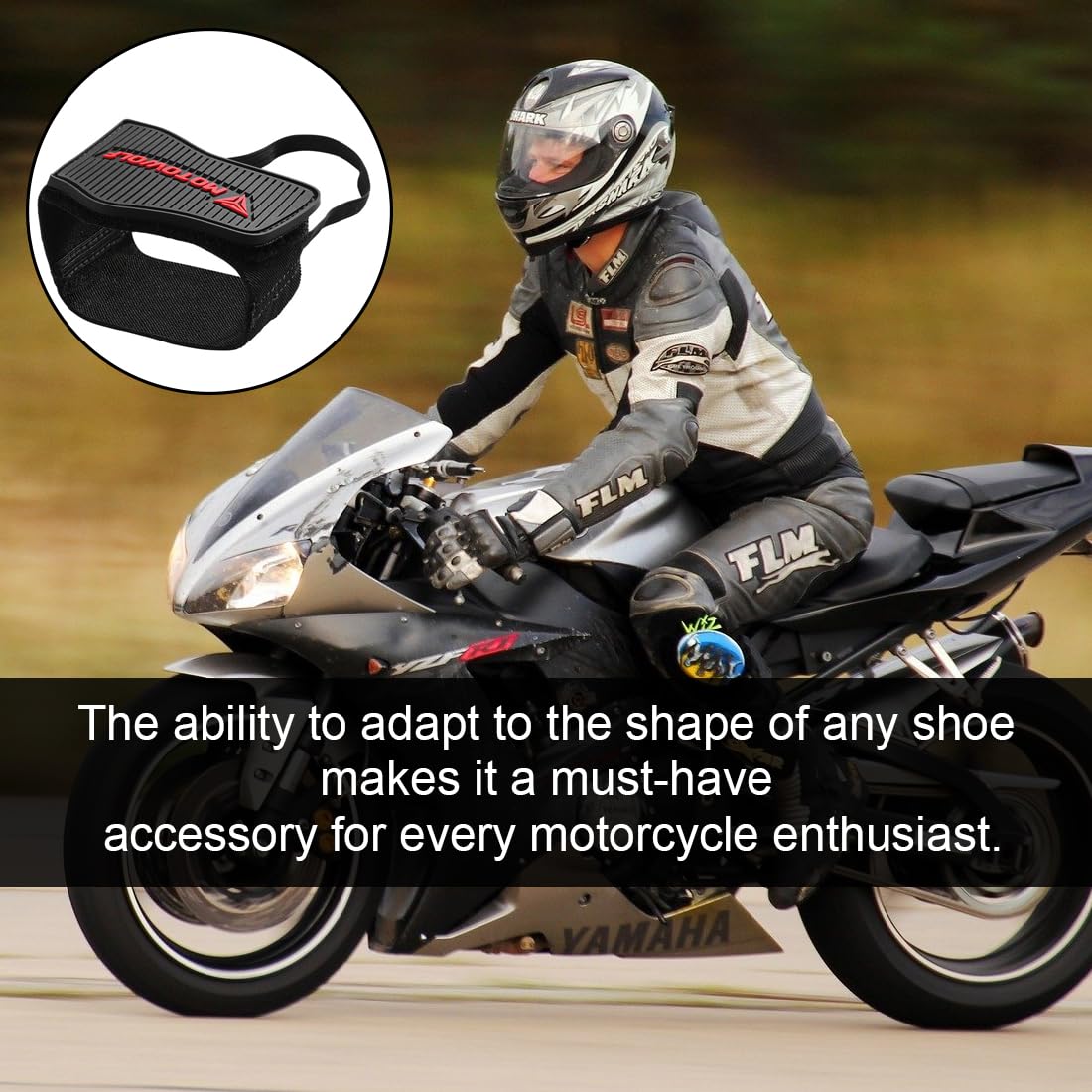 Protezione Scarpe Moto Leva Cambio Copriscarpe Motociclo Quad ATV