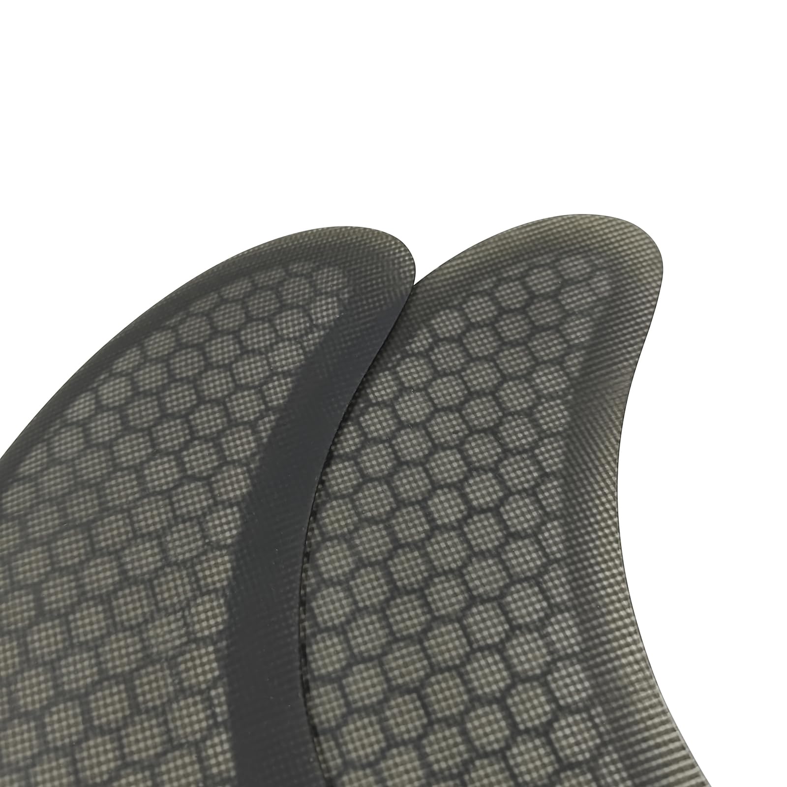 Fiberglass Honeycomb Keel fin Twin Keel Fin TF Black/White surboard fin