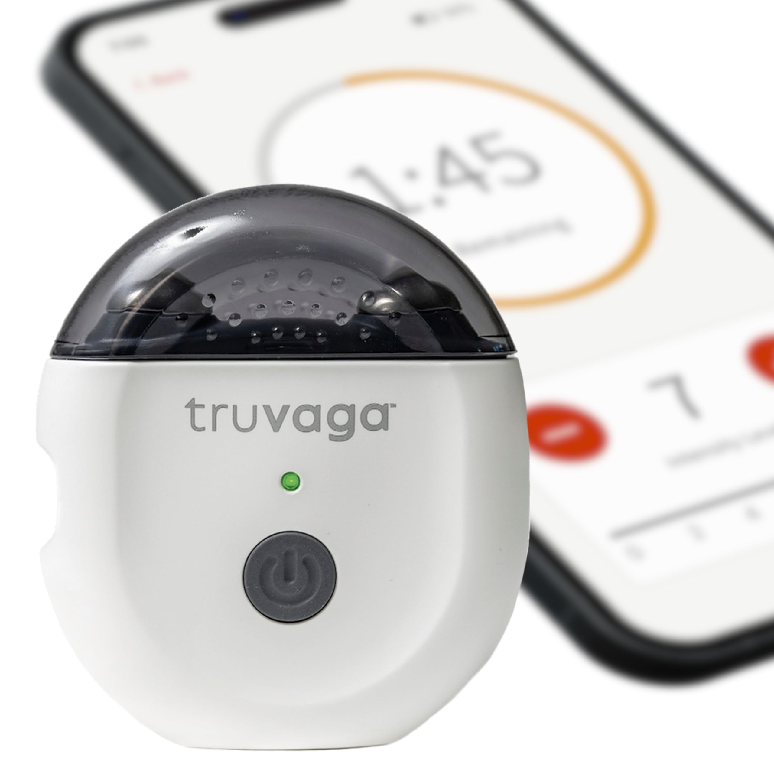 Truvaga™ Plus Vagus Nerve Stimulator, Made in the USA – Experience Stress Relief, Better Sleep, Calm, and Focus with Drug-Free, 2-Minute Sessions