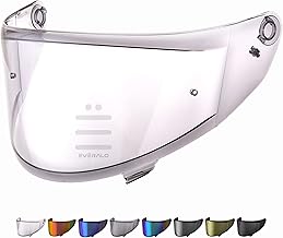 Visor Compatible with Suomy Speedstar – Stellar – Track1 – TX Pro – Track – Suomy Compatible Helmet Visor – Pinlock and Tear Off Ready (Transparent)