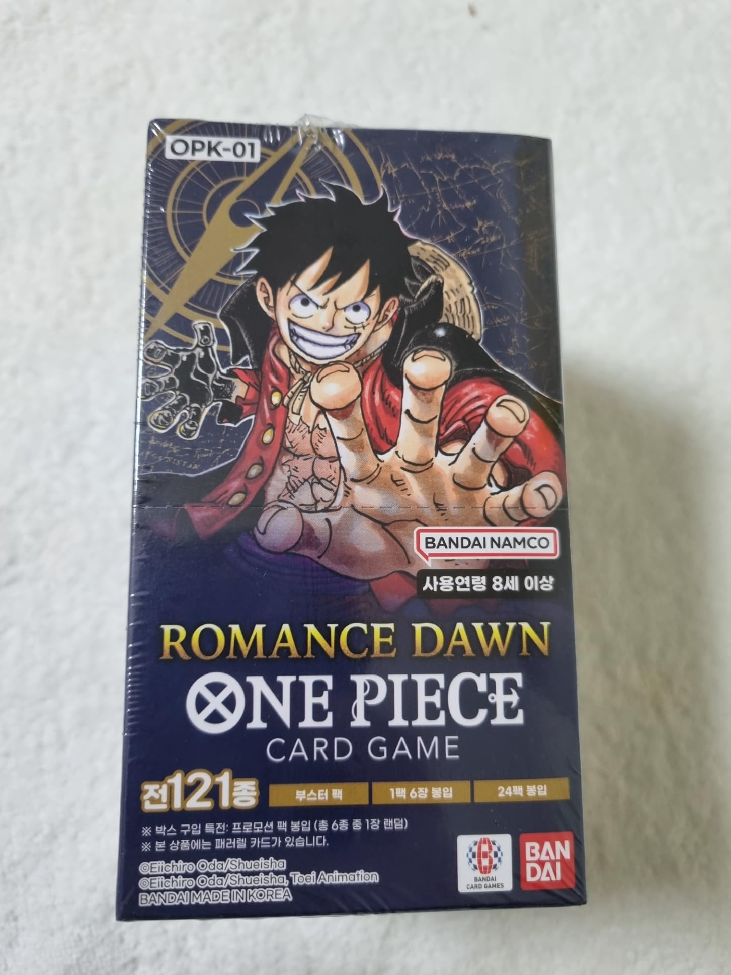 One Piece Card Romance Dawn Booster Korean 1 Box (OPK-01) : Amazon.ca: Toys  & Games