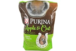 Purina: Healthy Horse Treats with Apple and Oat Flavor