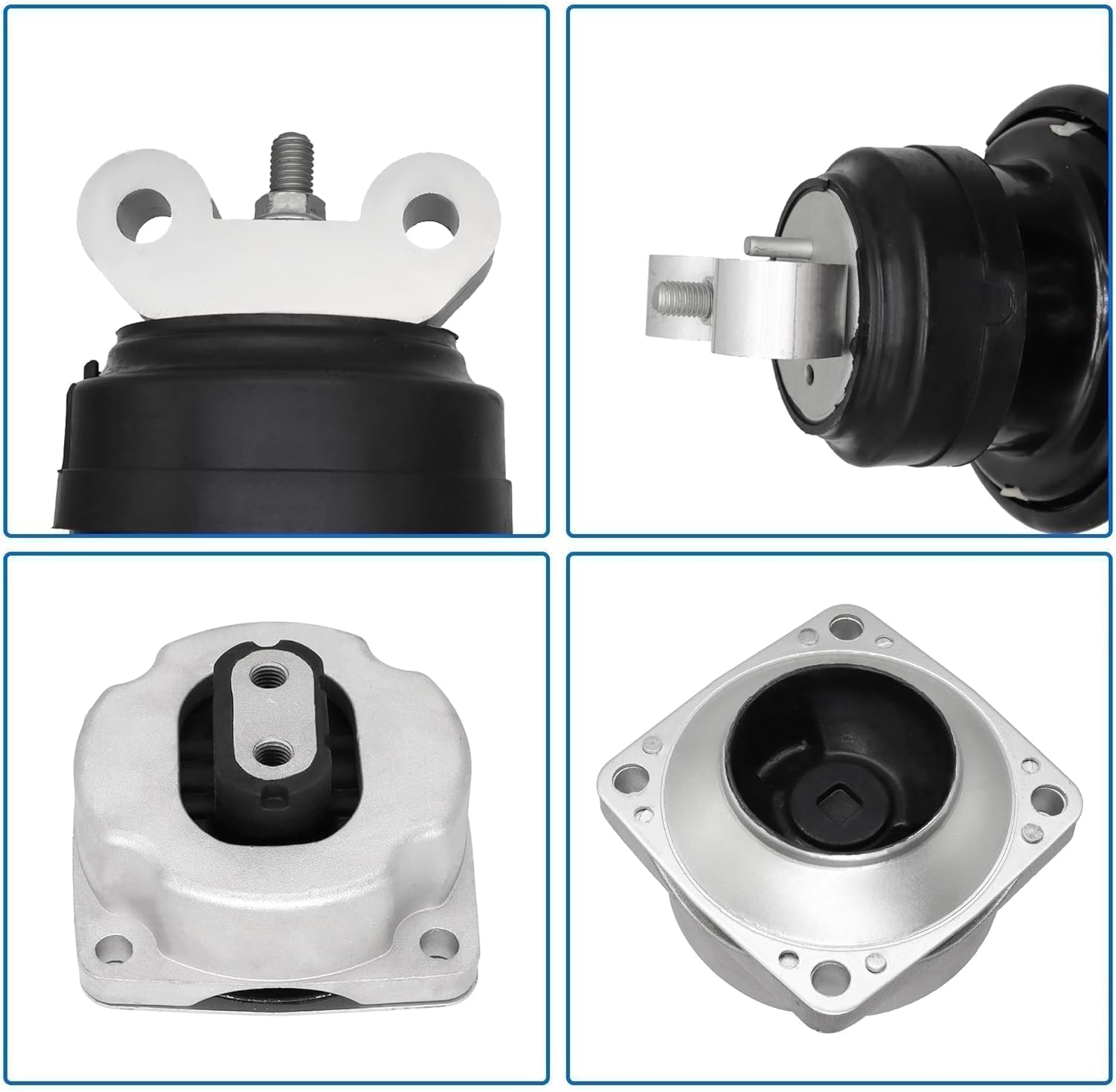 3Pcs Engine Motor & Transmission Mount Kit Fit for 2011-2022 Dodge Charger Challenger for 2011-2022 Chrysler 300 3.6L V6 5.7L V8 Replace# A5388 A5522 5090140AG 52124671AE 3262 3163