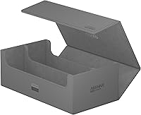 Vista 75 de Ultimate Guard Arkhive 400+, Deck Case for 400 Double-Sleeved TCG Cards, Petrol, Compatible with Boulders, Magnetic Closure & Microfiber Inner Lining