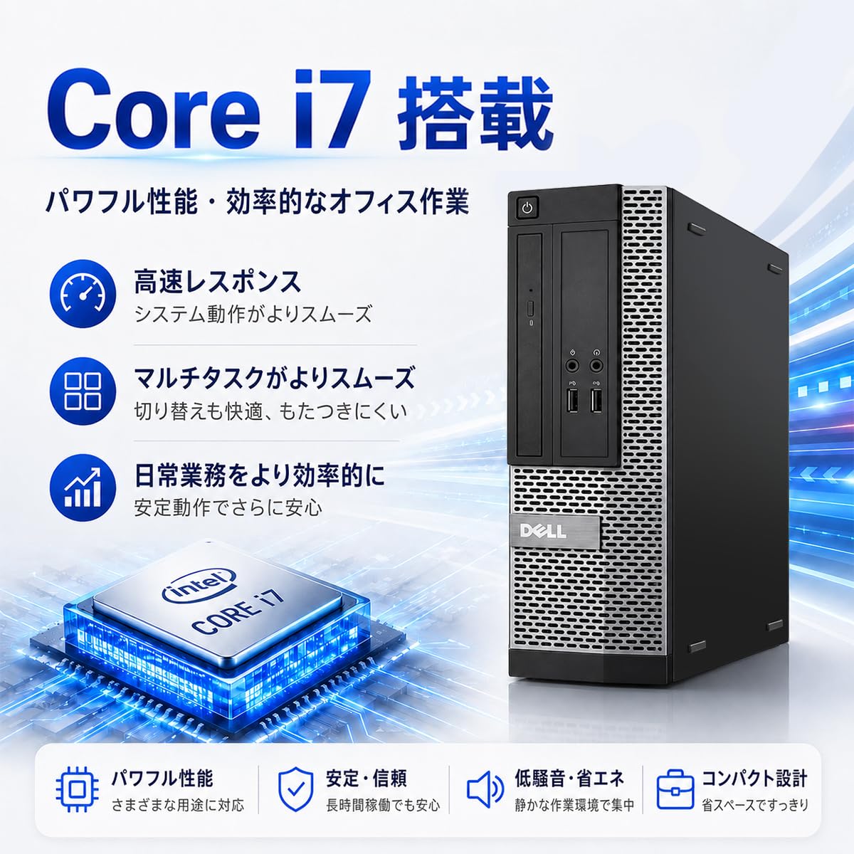 Amazon.co.jp: 【整備済み品】デル デスクトップ OptiPlex 3020SFF又