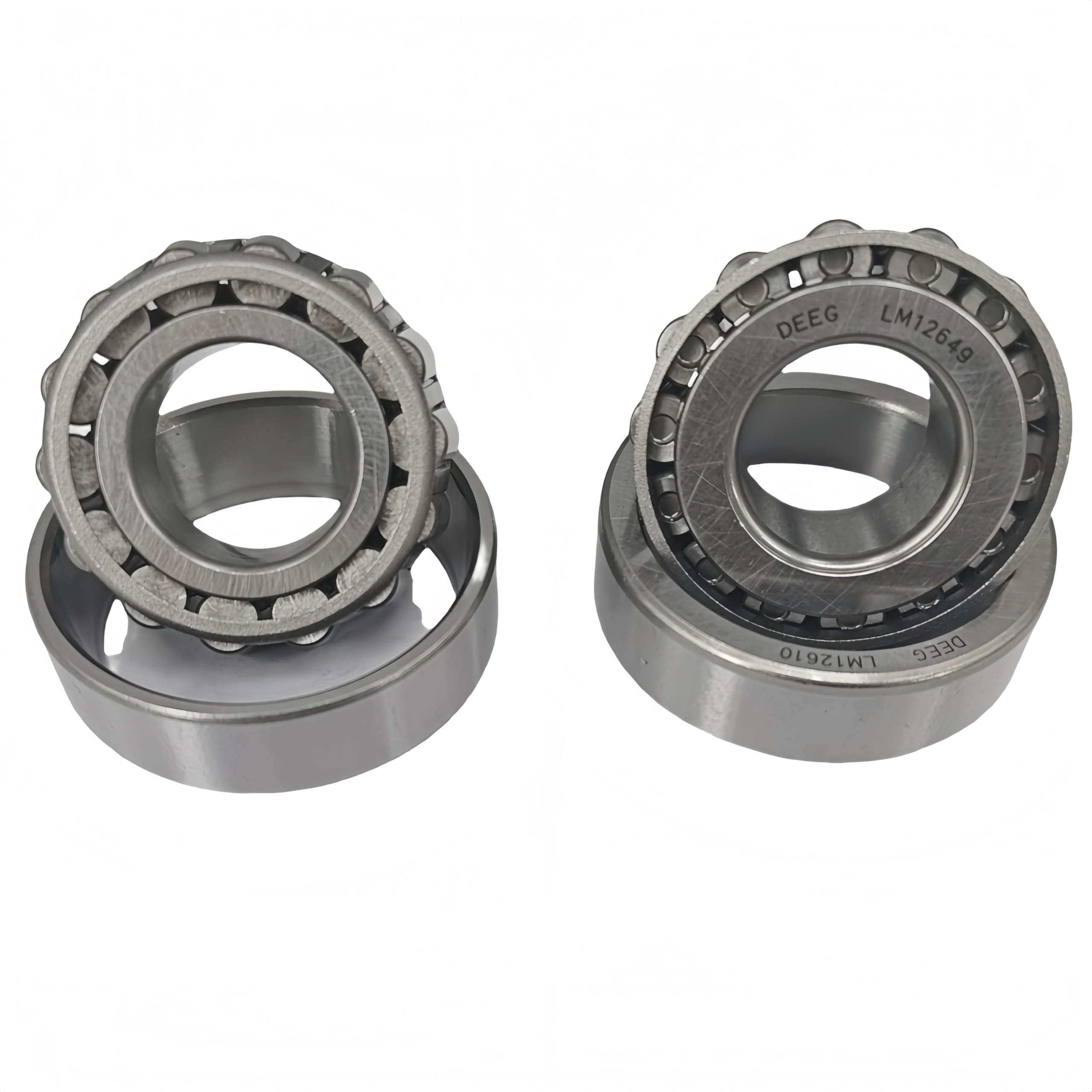 DEEG 2 PCS M12649/M12610 Tapered Roller Bearings，SET3 Bearing Set