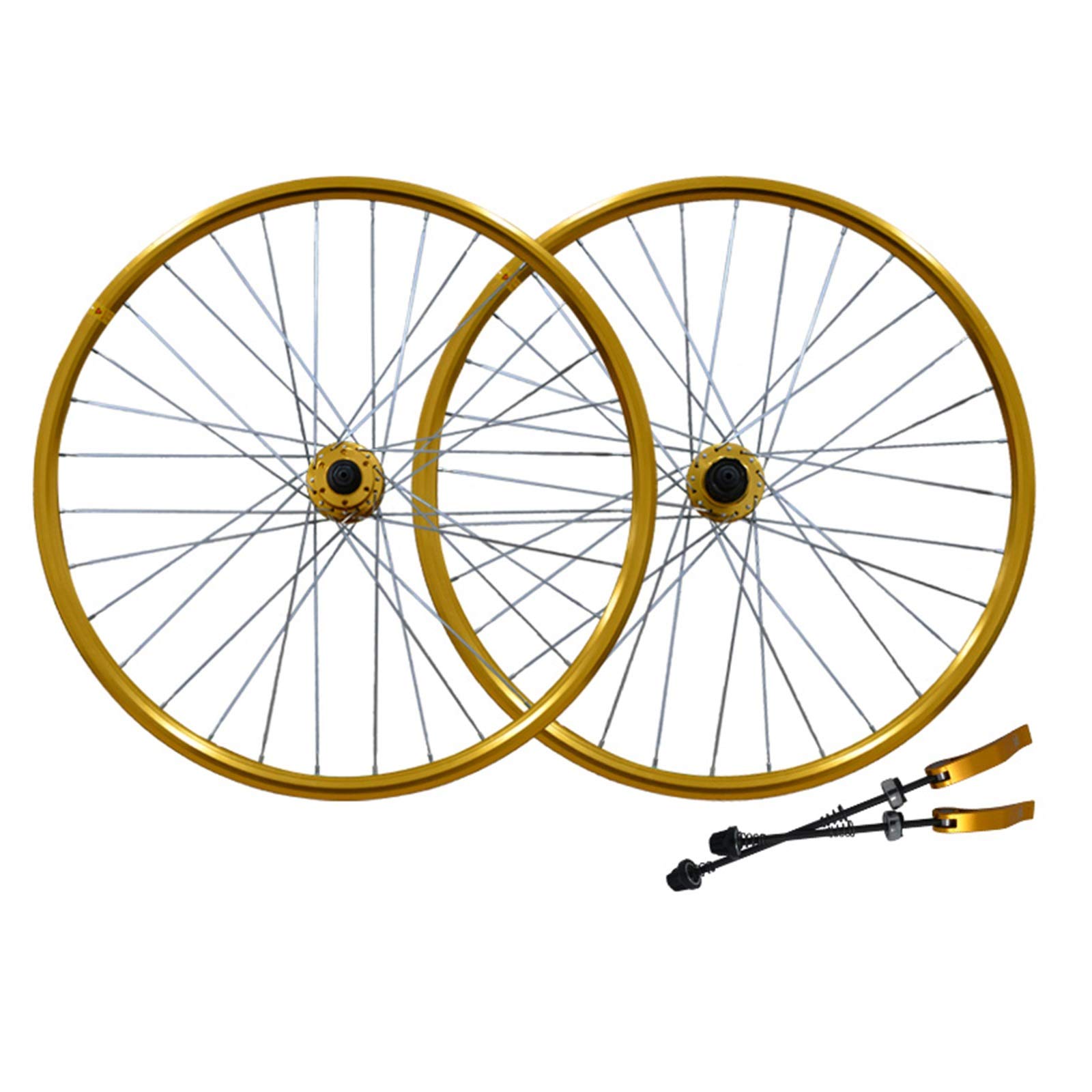Amazon | マウンテンバイクホイールセット 26インチ クイックリリース