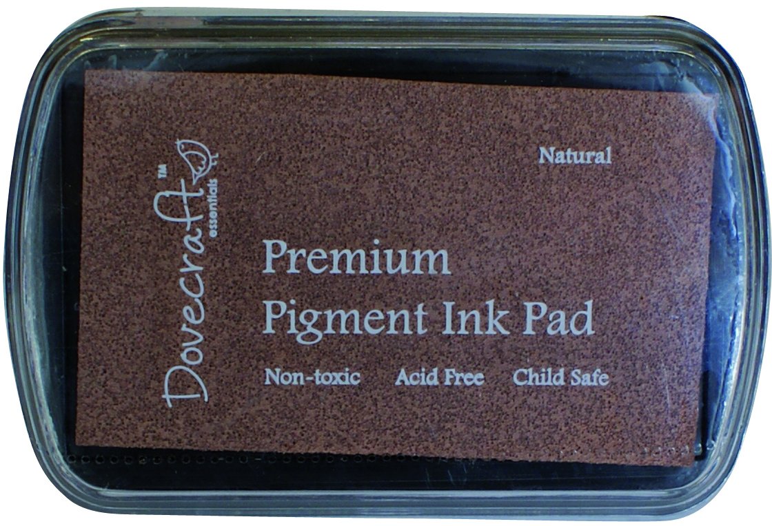 Dovecraft Natural Essentials Premium Non Toxic Pigment Ink Pad,