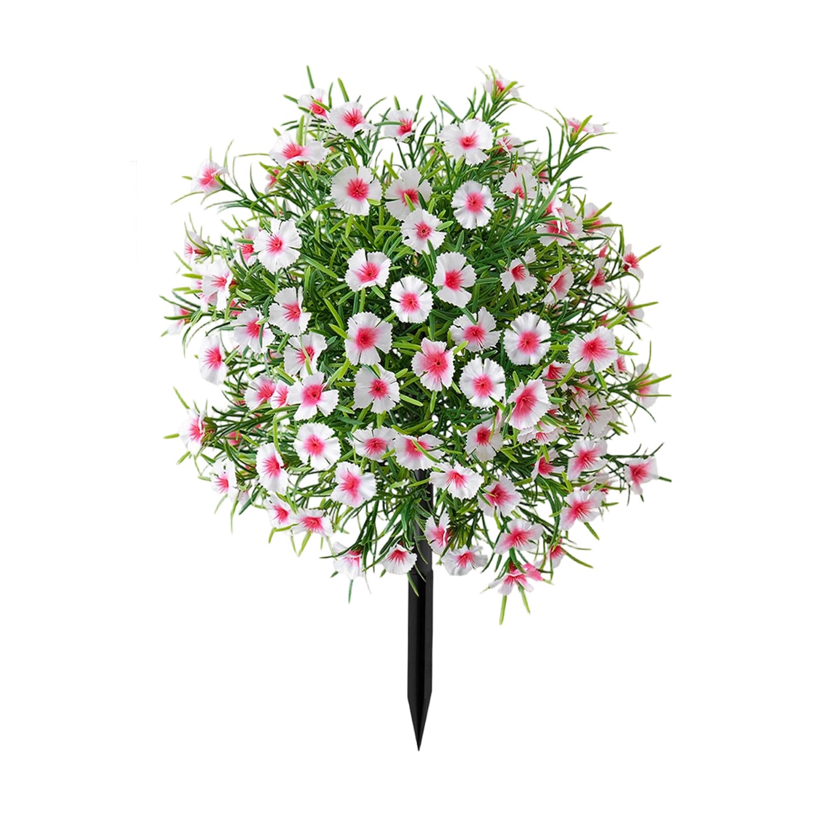Wlnext B Garden Stake Artificial Flower Arrangements For Outdoor Decoration Wedding Photography And Cafe Landscaping Spring Artificial Ground Flower