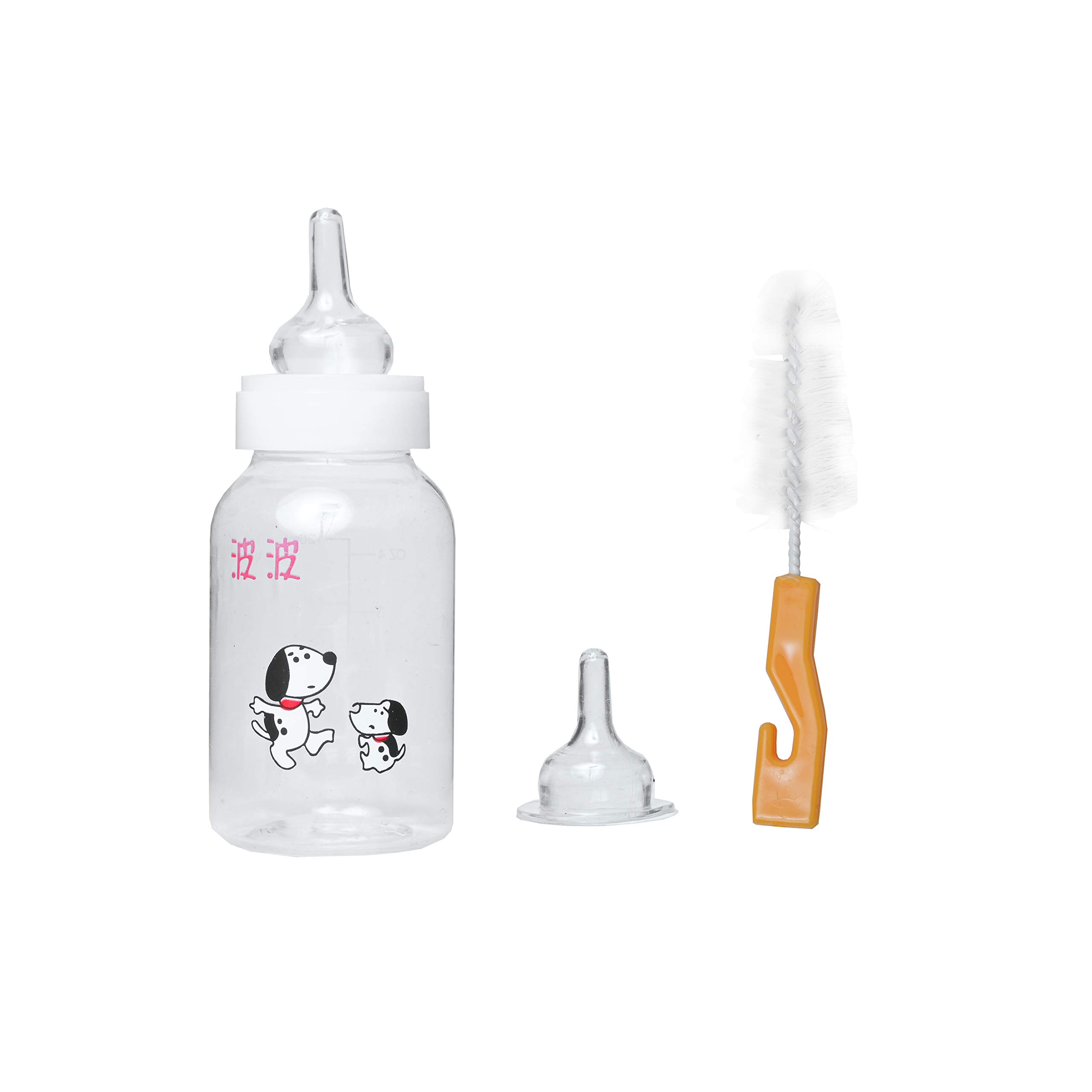 ALL4PETS Feeding Milk Bottle with Spare Nipple and Brush(120ML) for Puppies & Kittens (B08Q77FZ9V) Amazon Price History, Amazon Price Tracker