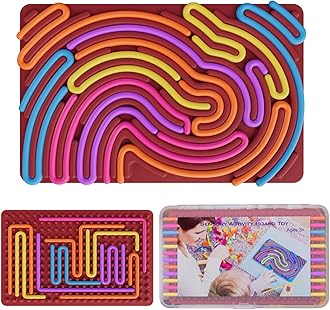 Sensory Fidget Toys for Kids Toddler Boys ,Sensory Activity Board for Stress Anxiety Autistic ADHD, Calm Down Travel Airplane Essentials Toys for 3+ Year Old, Stuffers Gifts for Teens Girl