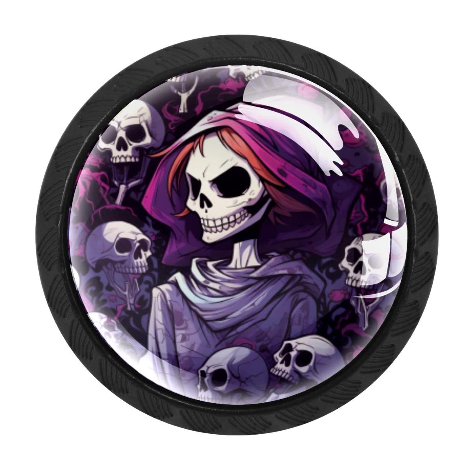 Chenzzzz Multicolored 04 4 Pack Skeleton Kitchen Cabinet Knobs Drawer Knobs Dresser Knobs Matte Black Zinc Knobs Drawer Pulls Door Knobs Dresser Drawer Handles Knobs For Dresser Drawers