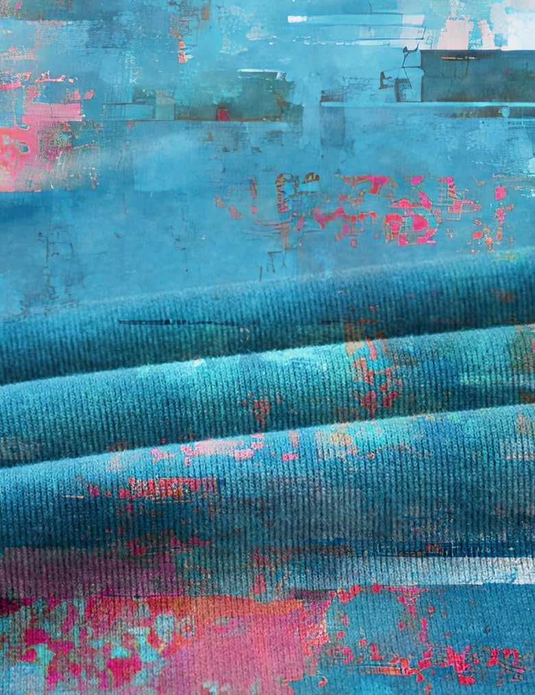 Poetsky Womens Tunic Tops for Leggings with Pockets Vneck 3/4 Length Sleeve Shirt Casual Long T-Shirts S-3XL - Image 3