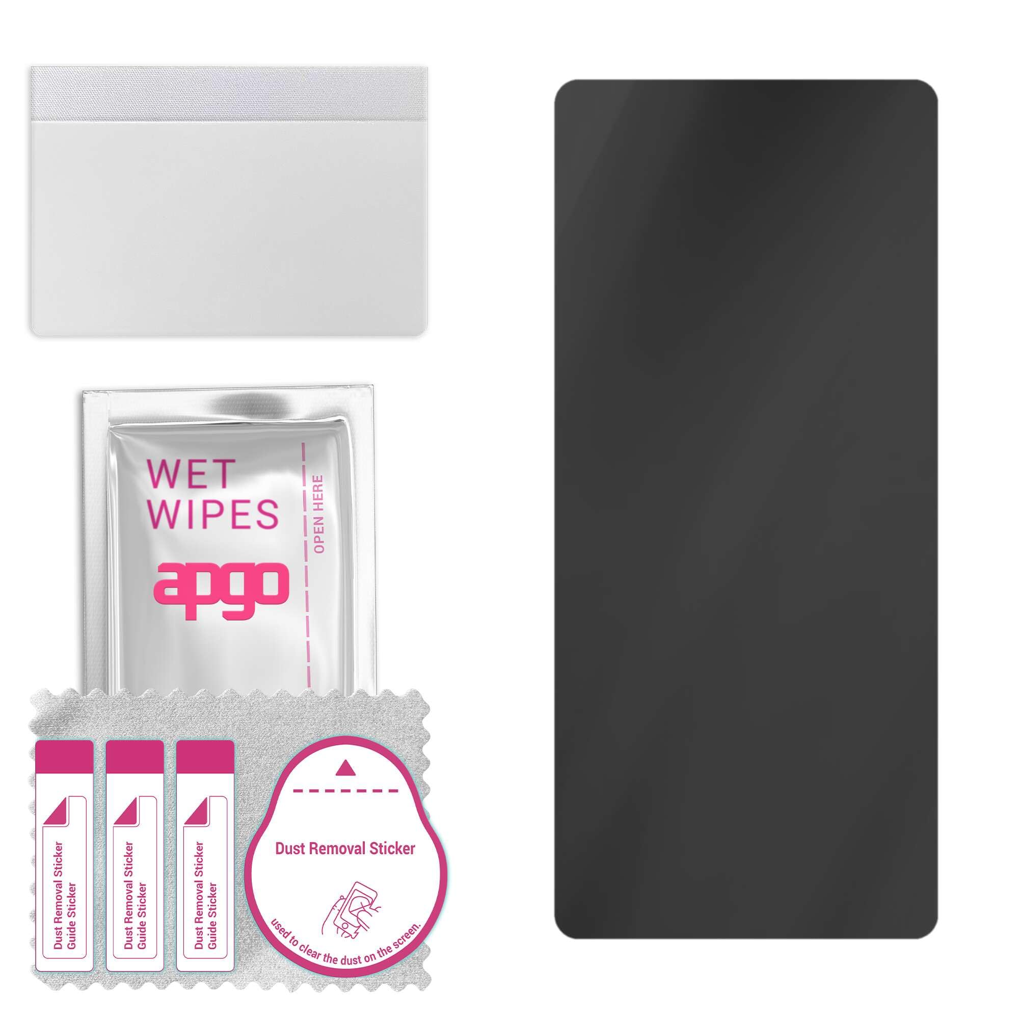 apgoPrivacy Hybrid for ZTE Nubia Red Magic 9S Pro, 7H, Matte, Anti-Spy