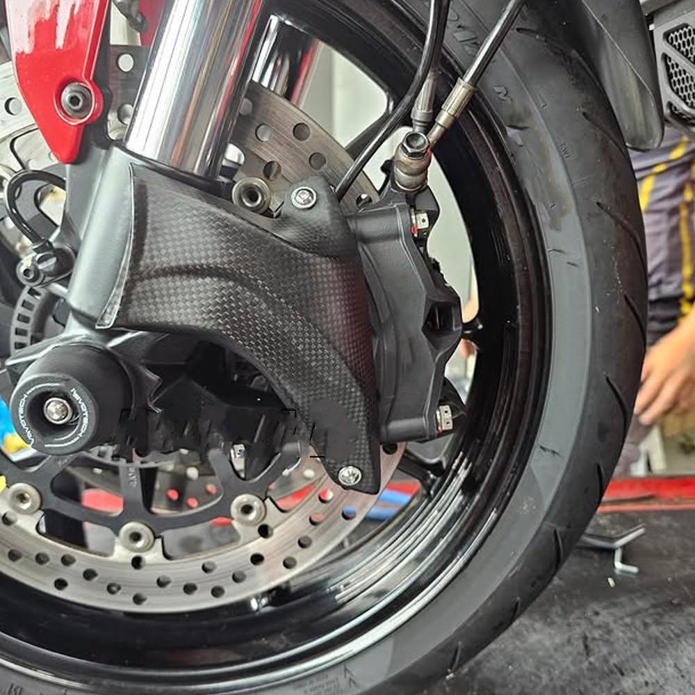 Condotto aria moto Per Ducati Streetfighter V2 V4 848 1098 S Raffreddatore pinza freno