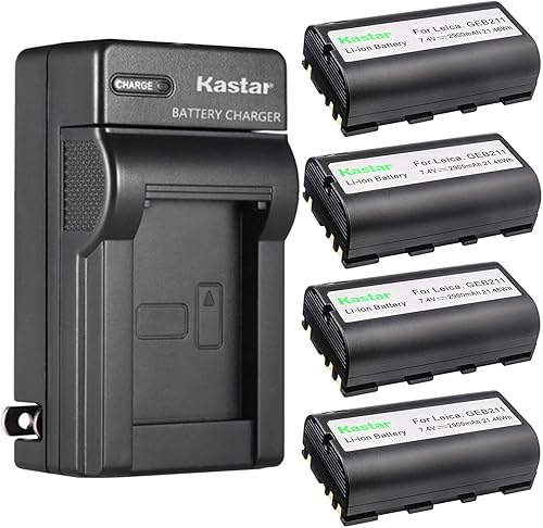 Miniatura 9 de Kastar Cargador de batería de pared AC para batería Geomax ZBA600 Geomax ZBA400 Geomax ZBA200 Geomax 724117, Geomax Zoom 10 Zoom 20 Zoom 30 Zoom 35