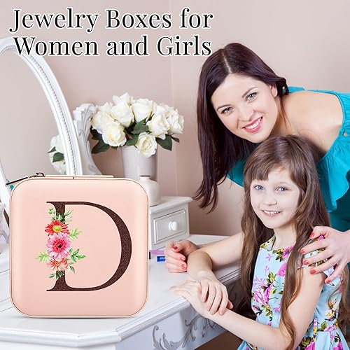 Miniatura 5 de Estuche de joyería imprescindible para viajes, accesorios de viaje esenciales para mujeres, adolescentes, niñas, regalos de moda, regalos de idea