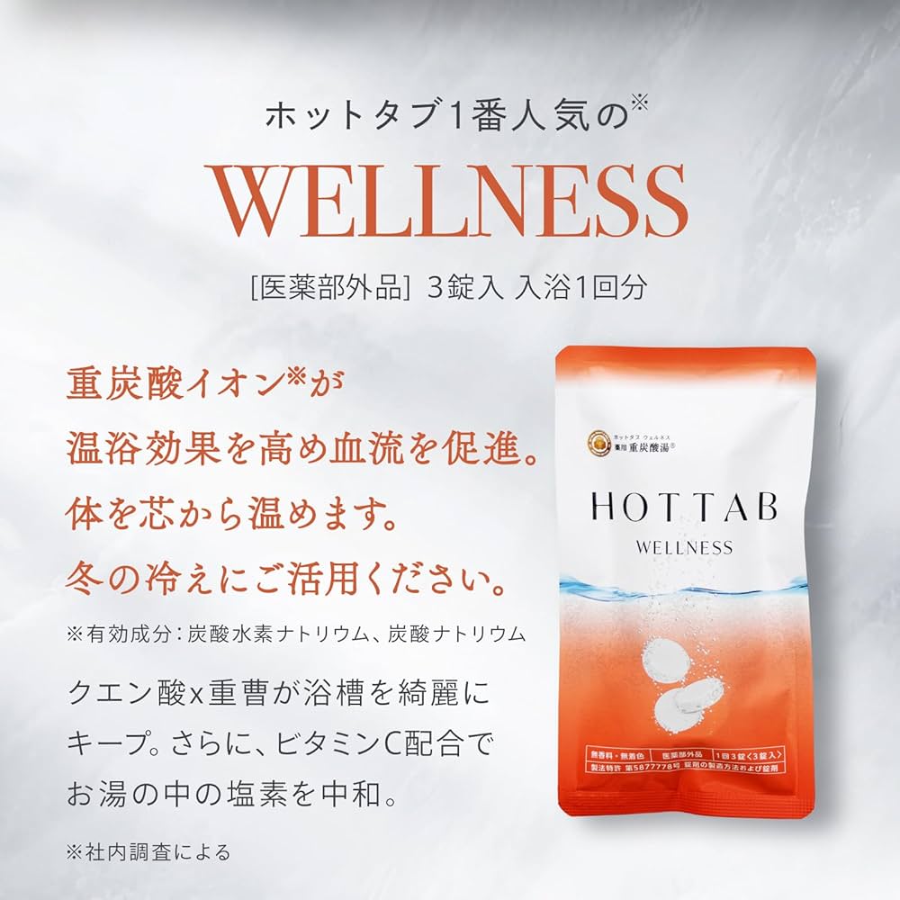 Amazon | HOT TAB（ホットタブ）ギフト3種セット｜中性重炭酸