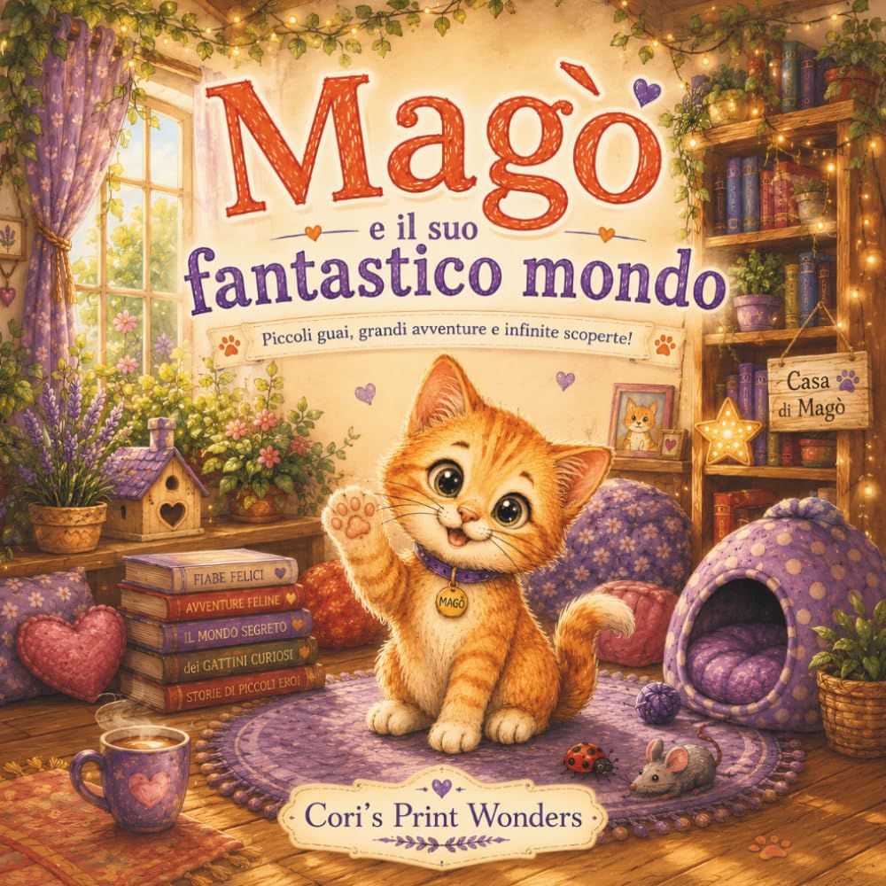 Magò e il suo fantastico mondo: Piccoli guai, grandi avventure e infinite scoperte! Una dolce avventura illustrata per bambini dai 3 anni in su (Magò e il suo mondo)