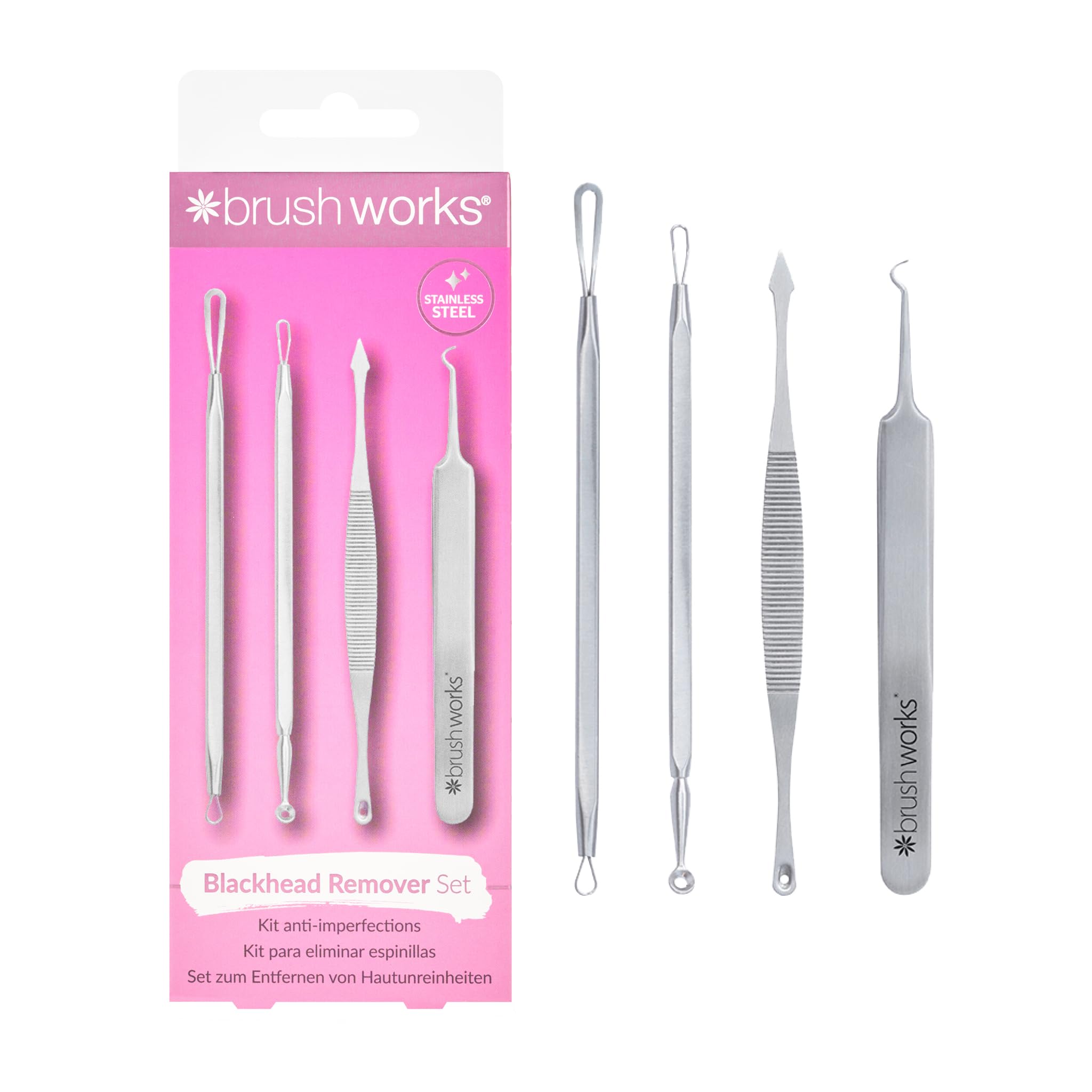Brushworks HD Blackhead & Blemish Remover Set