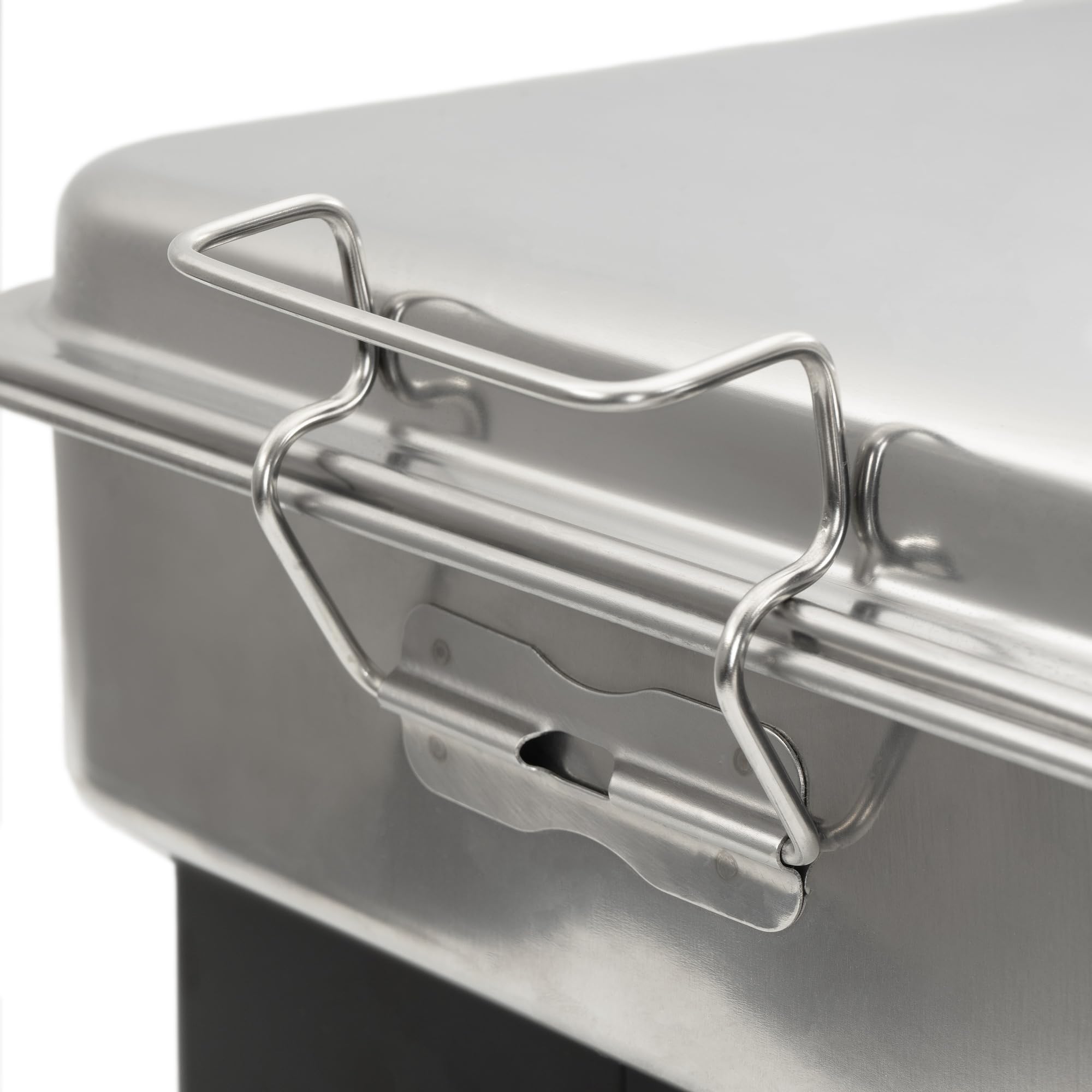 Mahlzeit Edelstahl Tischräucherofen | 47 x 27,5 x 20 cm | Tischräucher-Set, Räucherofen, Smoker, Fischofen | Räucherbox, Tisch Räucherkasten, Räucherkiste | Räucherzubehör, Räucher-Set