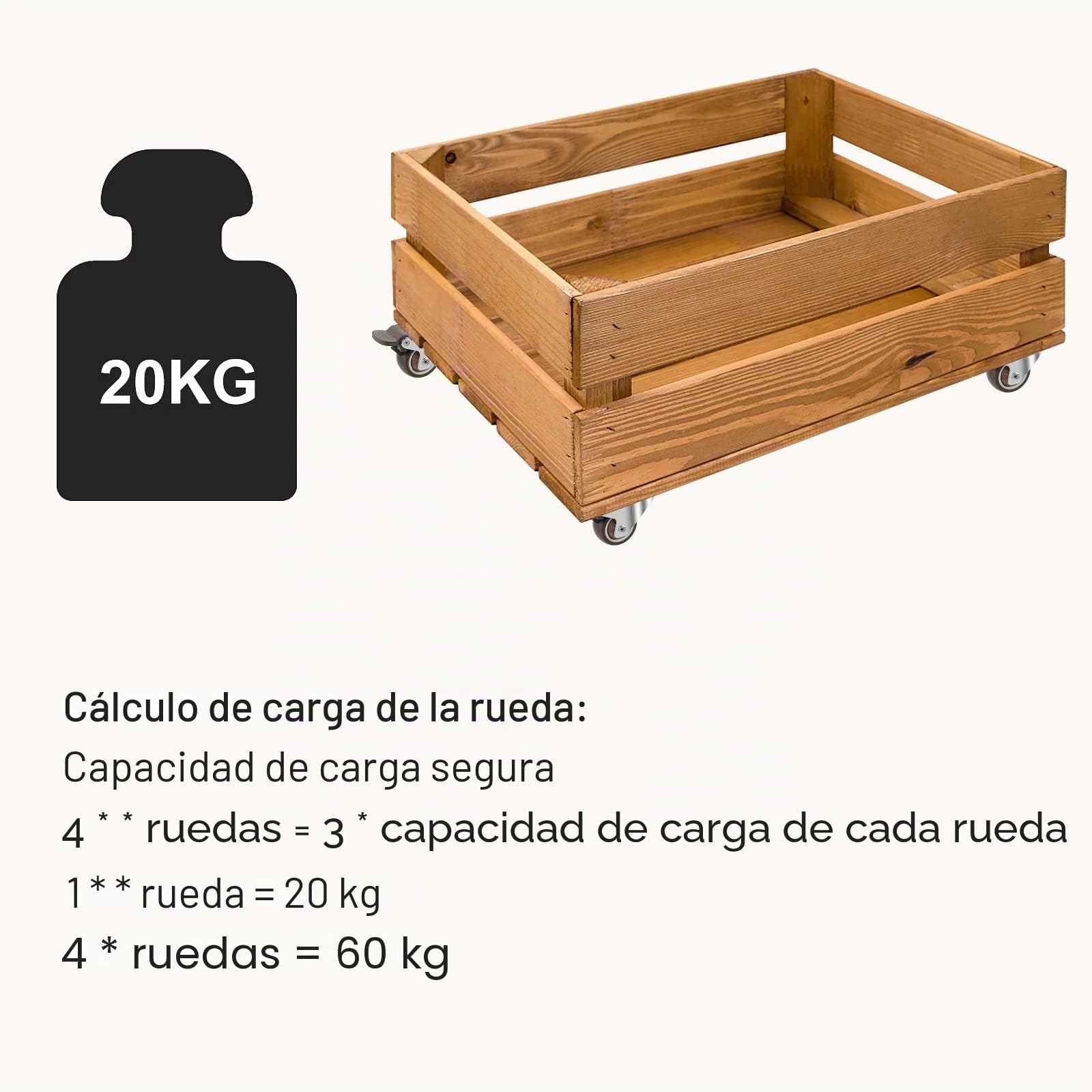 CPROSP 4 Redas para Cuna Ruedas con Freno en U φ38mm, Soporte Hasta 60KG, Ruedas Giratorias Silencio, 20MM Apertura