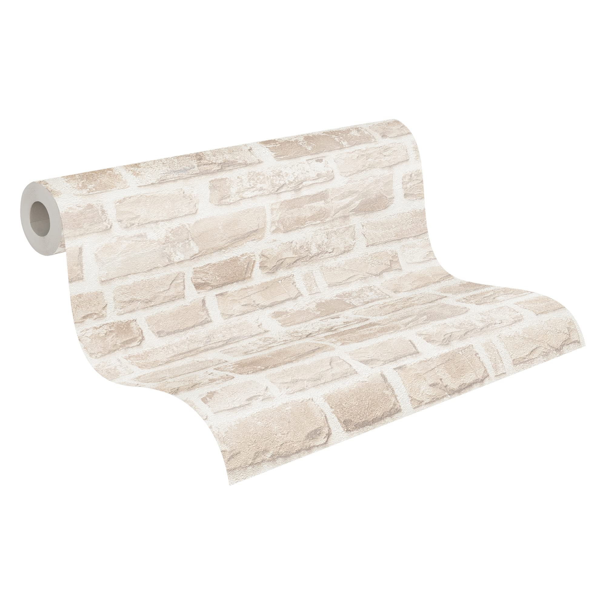 A.S. Création Natural Living 386624 Papier Peint Intissé Sans PVC Métallique Noir/argenté 10,05 X 0,53 M