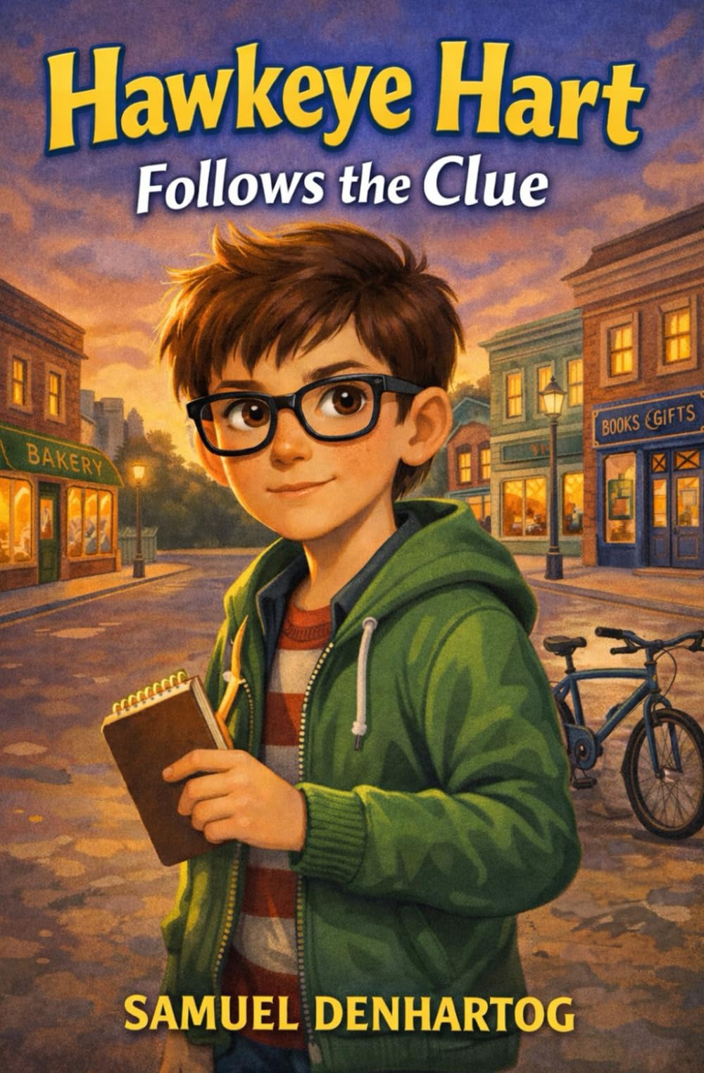 Hawkeye Hart Follows the Clue (Hawkeye Hart Mysteries)