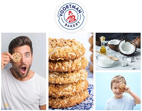 Miniatura 7 de Galletas de avena Galletas de mantequilla Chips de chocolate con brownie de dulce de azúcar Coco Molino de viento Galletas Voortman de avena y