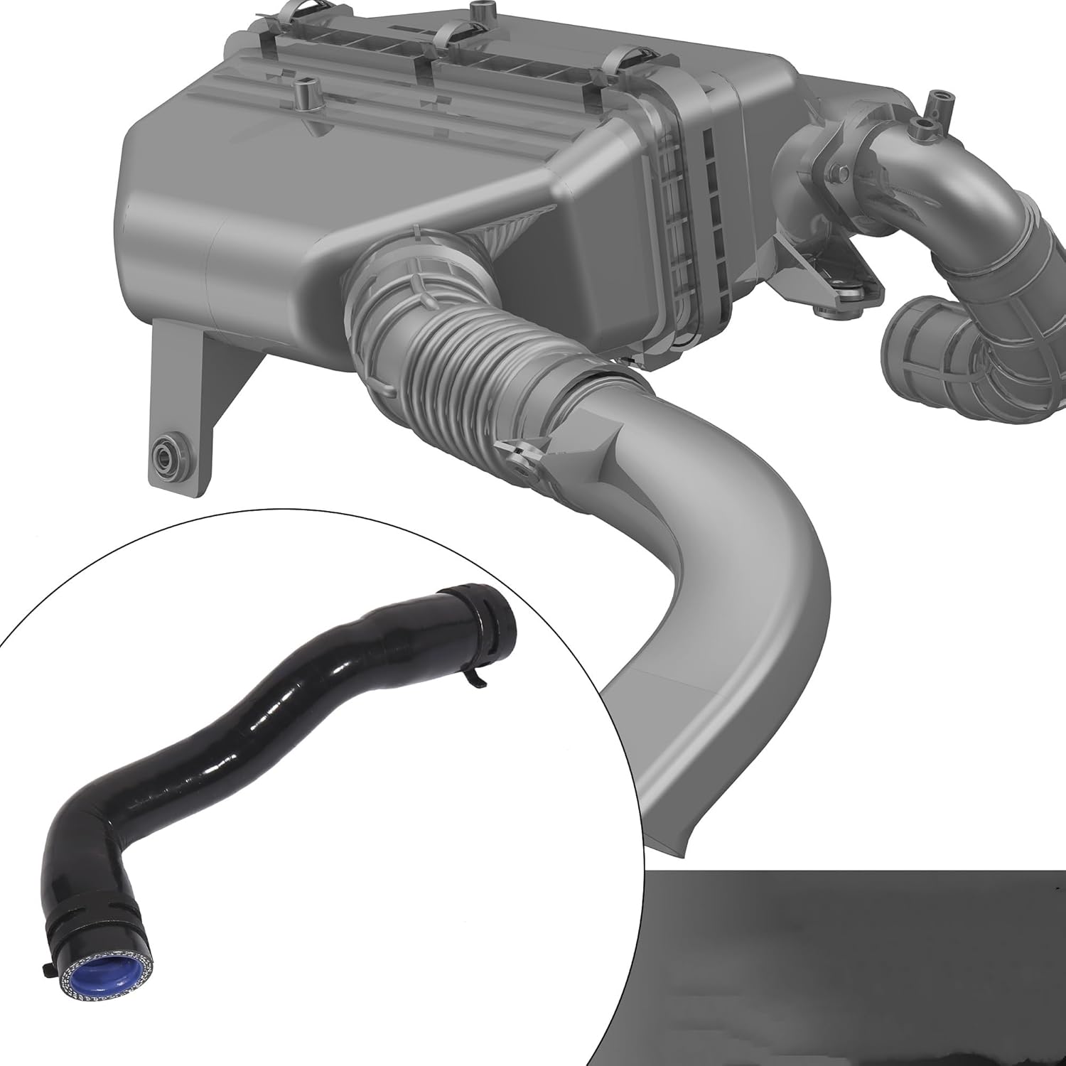 エアインテークダクトホース 用 E200 用 SLK200 用 C180 自動ターボチャージャー吸気管ホース過給機チューブ 2710