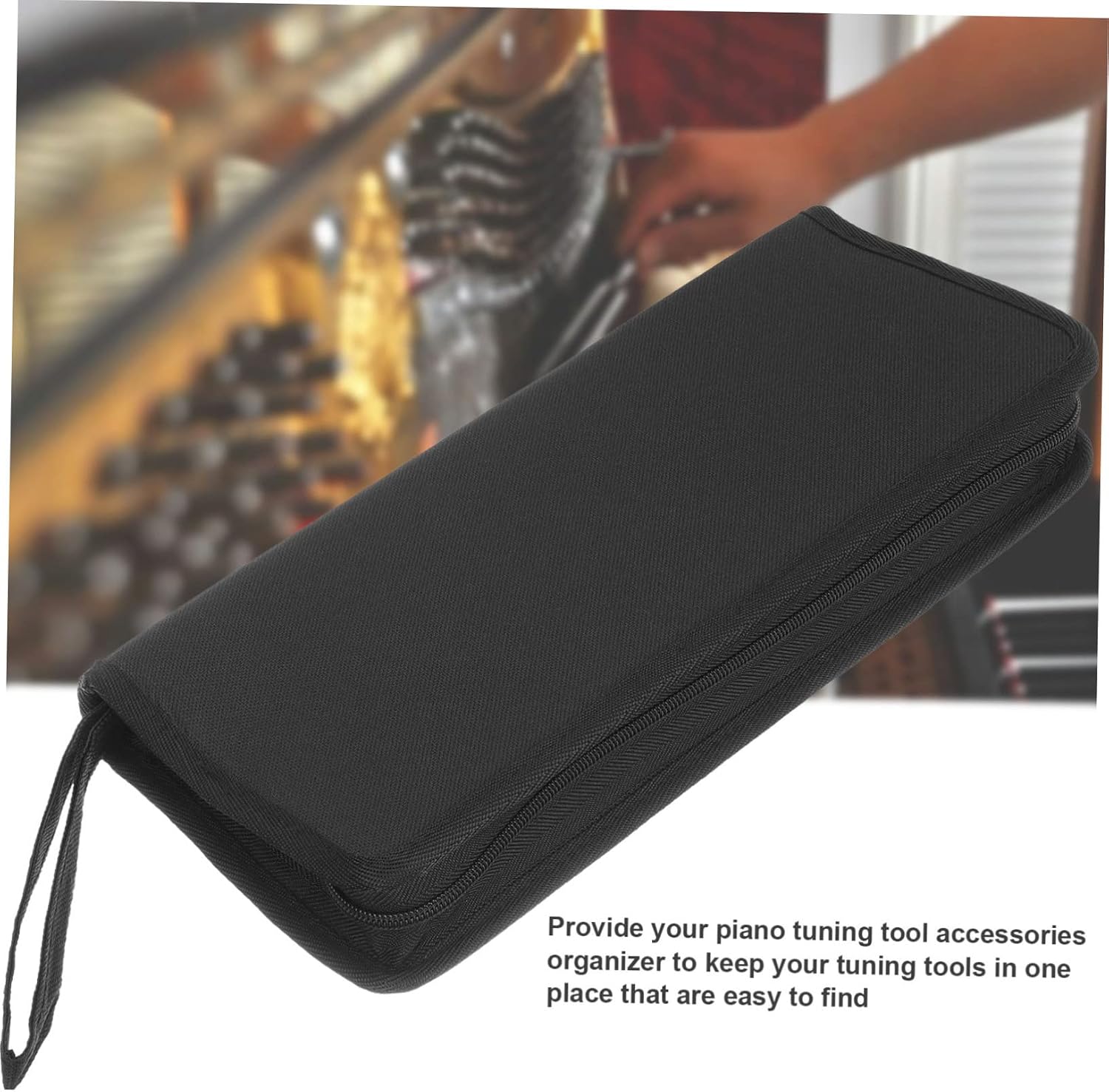 Tuning Tools Case Piano Tuning Tool Bag Organizer for Piano Supplies Instrument Organizer image 3