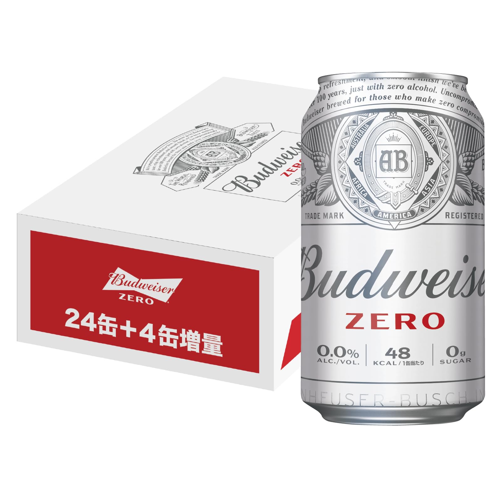 Amazon.co.jp: 【父の日ギフト】【増量パック】バドワイザー ゼロ 缶