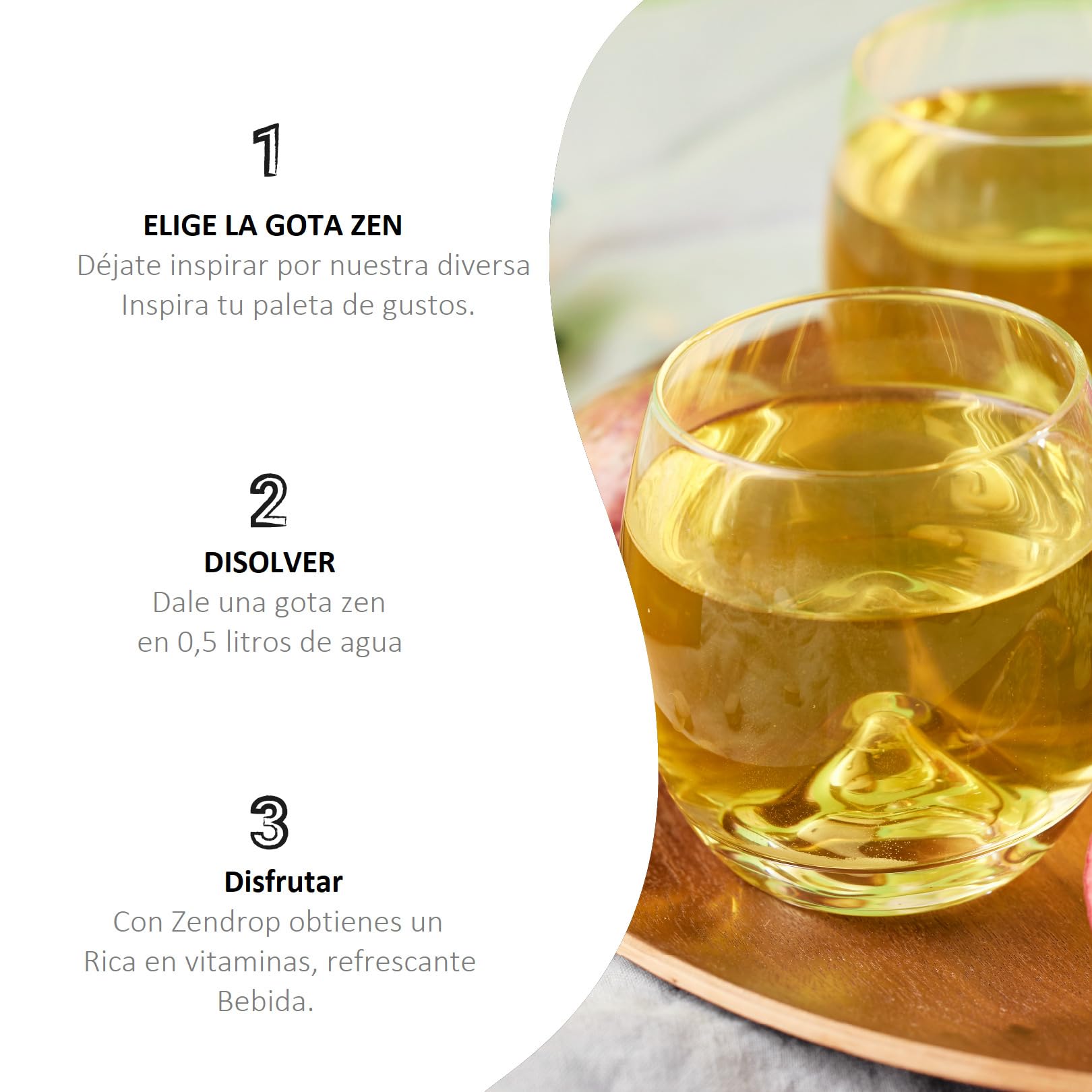 ZEN DROPS – Paquete de ventajas con 12 soluciones efervescentes de bebidas vitamínicas | 6 litros de bebida | Absorción rápida y fácil | Sin azúcar | (Edición Signature - 12 Gotas)