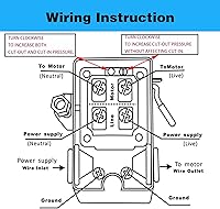 Vista 5 de Heavy Duty Pressure Switch for Air Compressor 135-175 psi Four 4 Port 26 Amp
