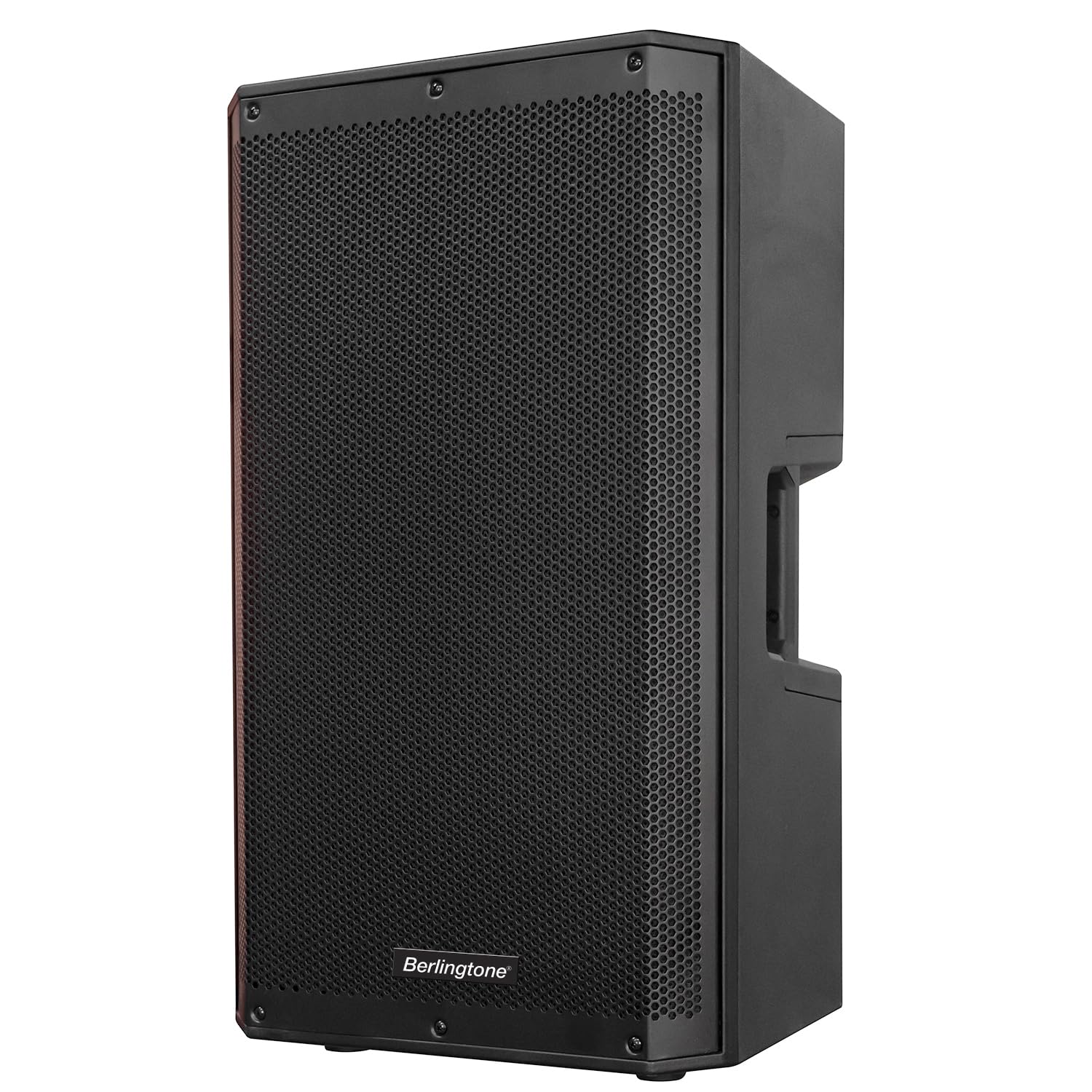 15-Inch Powered Speaker 2200W PMPO PA Speaker w/Bluetooth, USB Port, XLR Inputs, Active DJ Speakers, Dual-Angle Pole Mount, Class D Amp for Parties, Live Sound, Stage Monitor Angle
