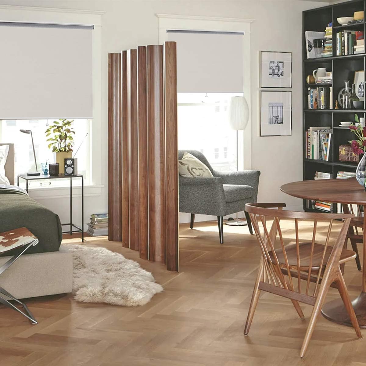 Persiana Enrollable Opaca Para Ventanas De Techo VELUX – Marco Aluminio Plateado – Fácil Instalación