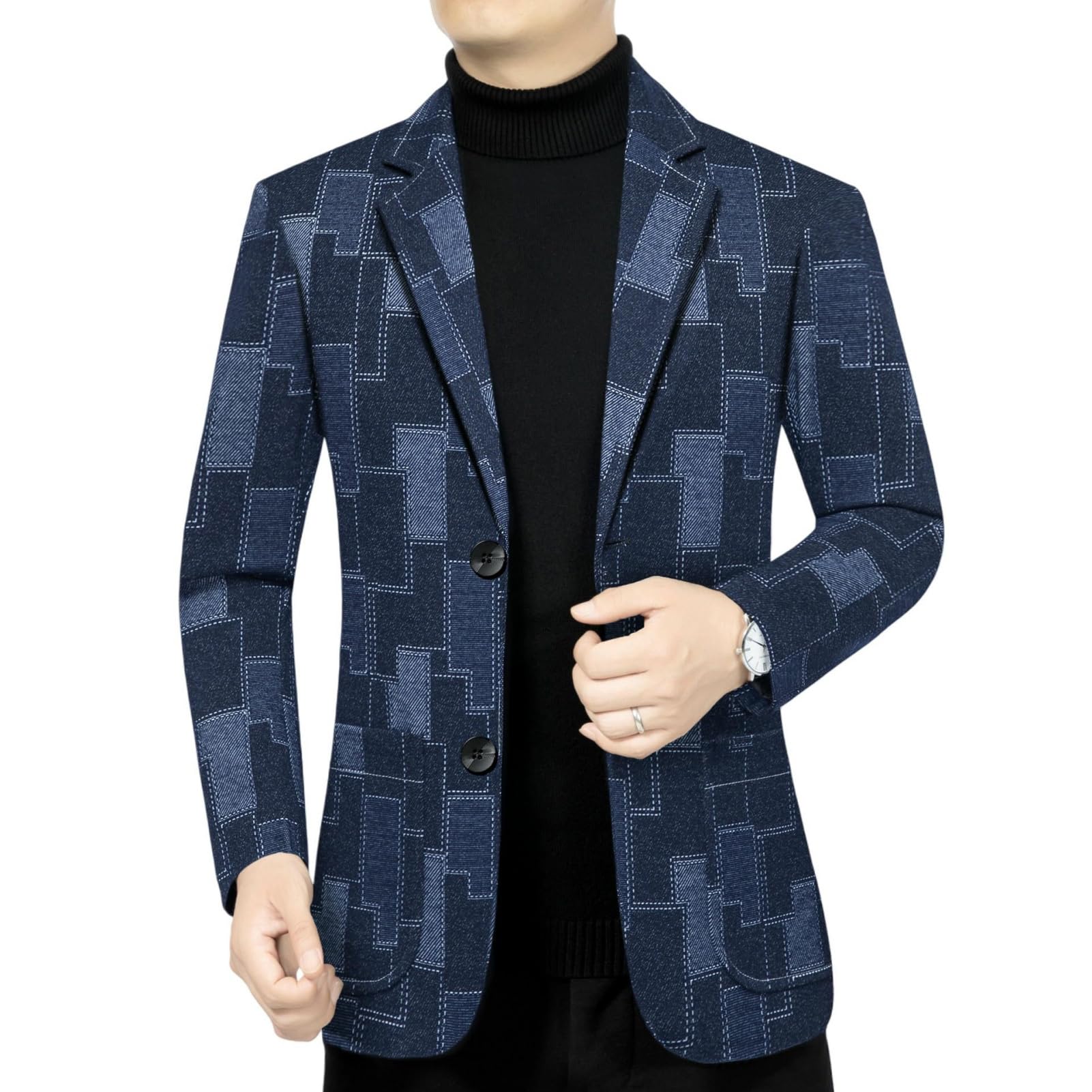 Blazer décontracté homme veste confortable infroissable légère