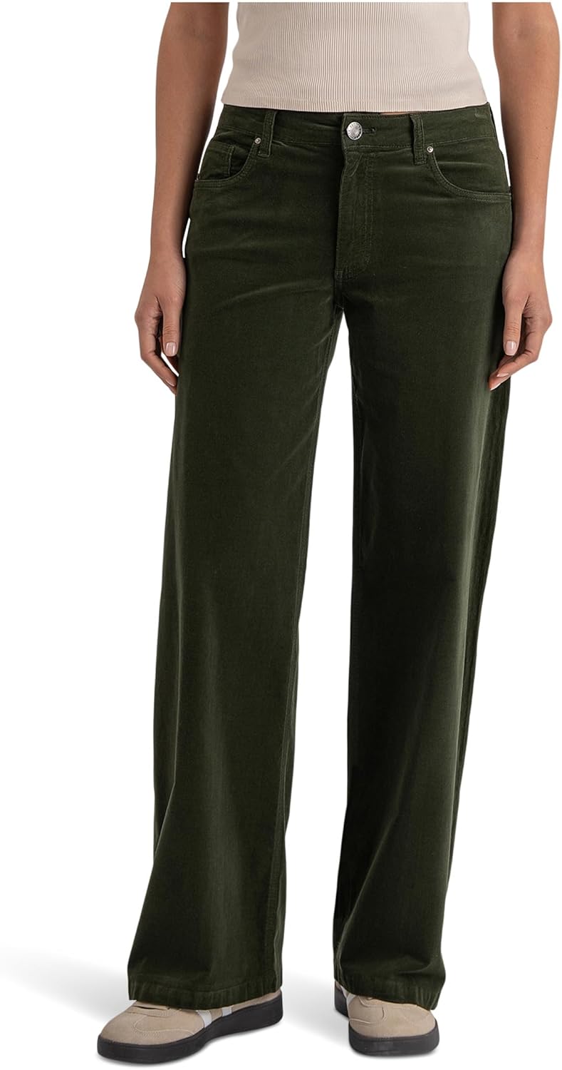 KUT from the Kloth Jean High-Rise Wide Leg Clean Hem